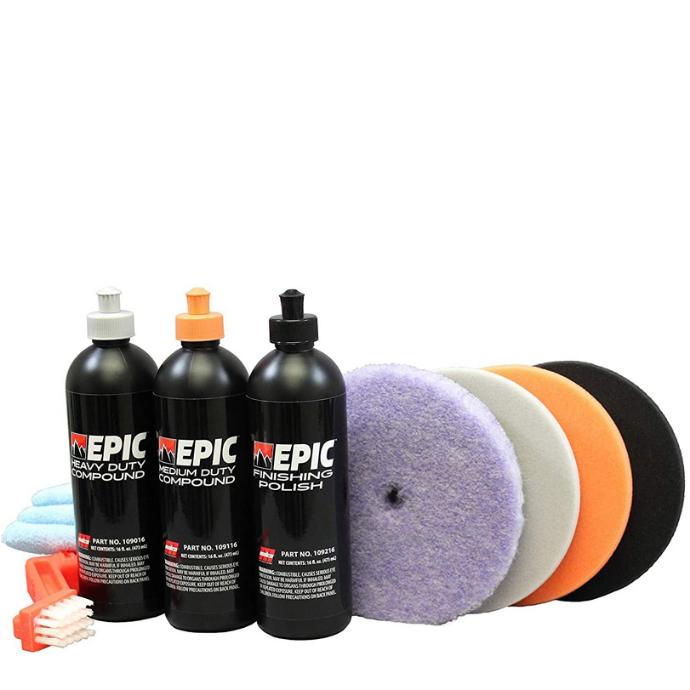 Con el Kit Básico de Protección de Pintura EPIC logra fácilmente un brillo espectacular Kit Básico de Protección de Pintura EPIC