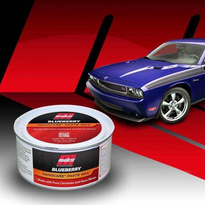 Blueberry Paste Wax con nanotecnología abrillanta, penetra y protege brindando un alto brillo Blueberry Paste Wax Nanocare