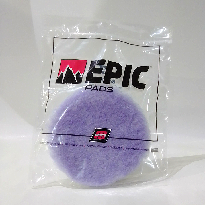 EPIC PURPLE FOAMED WOOL HEAVY DUTY 6.25 (BORLA DE LANA MORADA PARA PULIDORA ORBITAL)&quot;